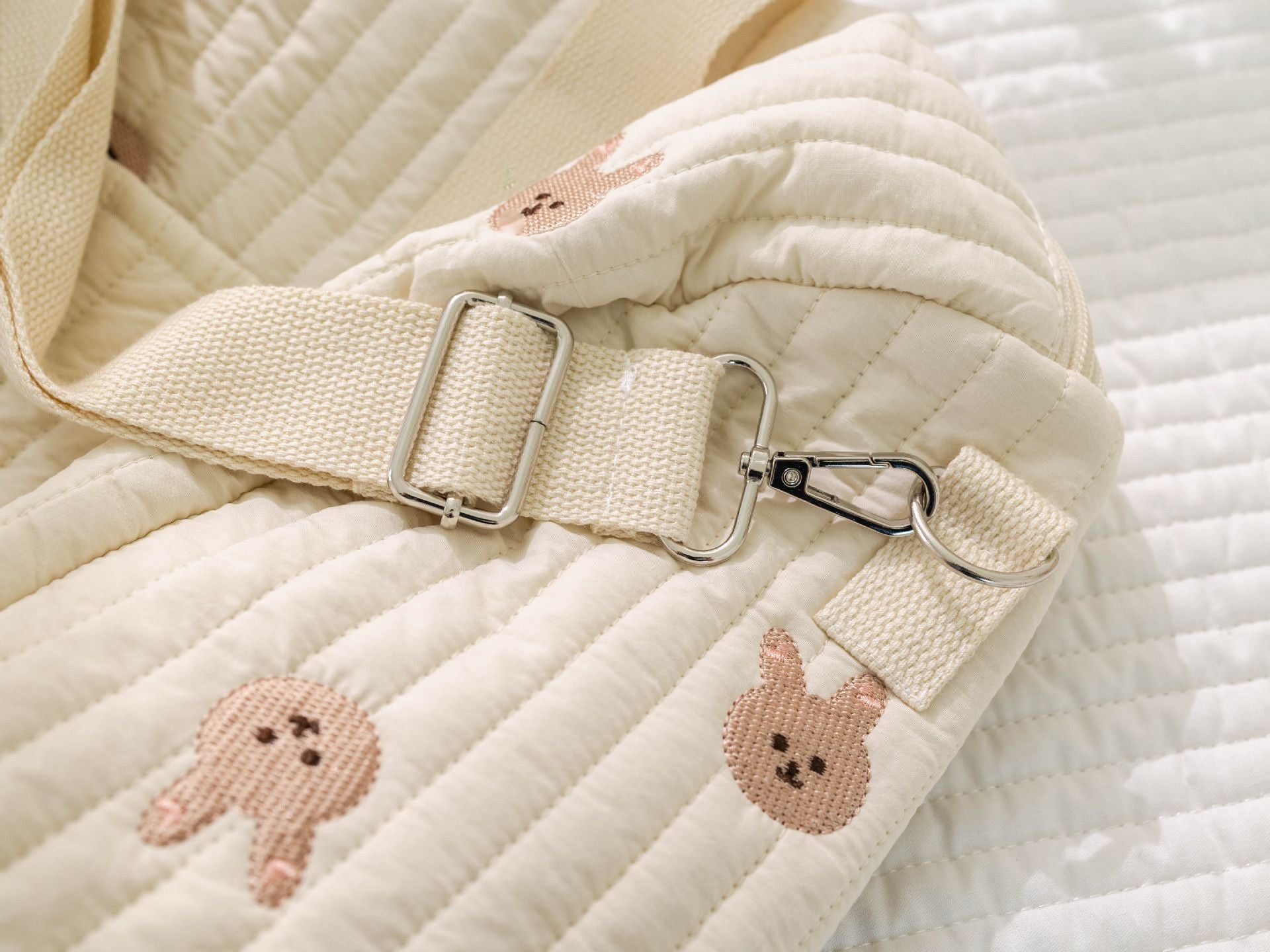 Saco de mamãe urso pacote de maternidade saco de fraldas do bebê carrinho organi