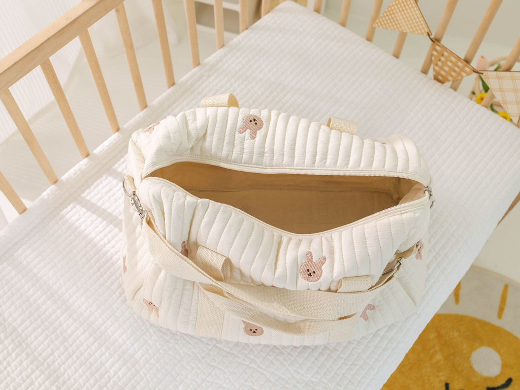 Saco de mamãe urso pacote de maternidade saco de fraldas do bebê carrinho organi
