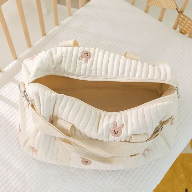 Saco de mamãe urso pacote de maternidade saco de fraldas do bebê carrinho organi