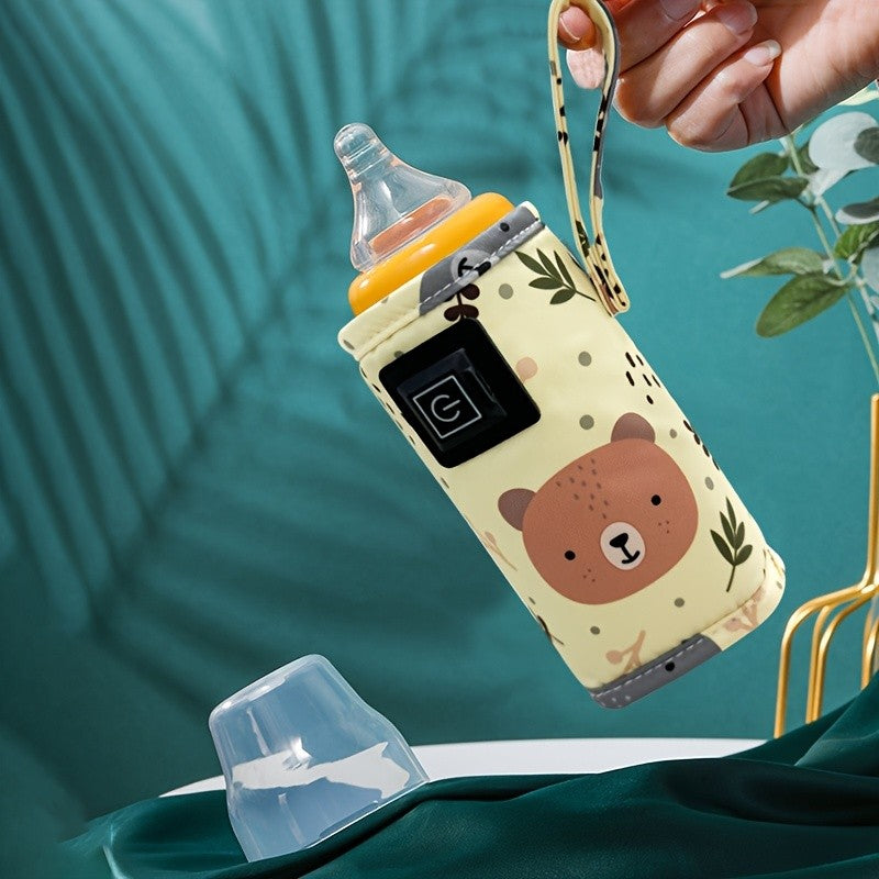 Aquecedor de garrafa portátil alimentado por USB, bolsa isolada para carrinho de